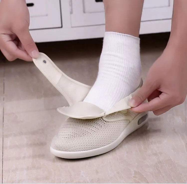Comelyy Plus Size Wide Diabetic Shoes for Swollen Feet Width Shoes-NW001: Step into Comfort and Style