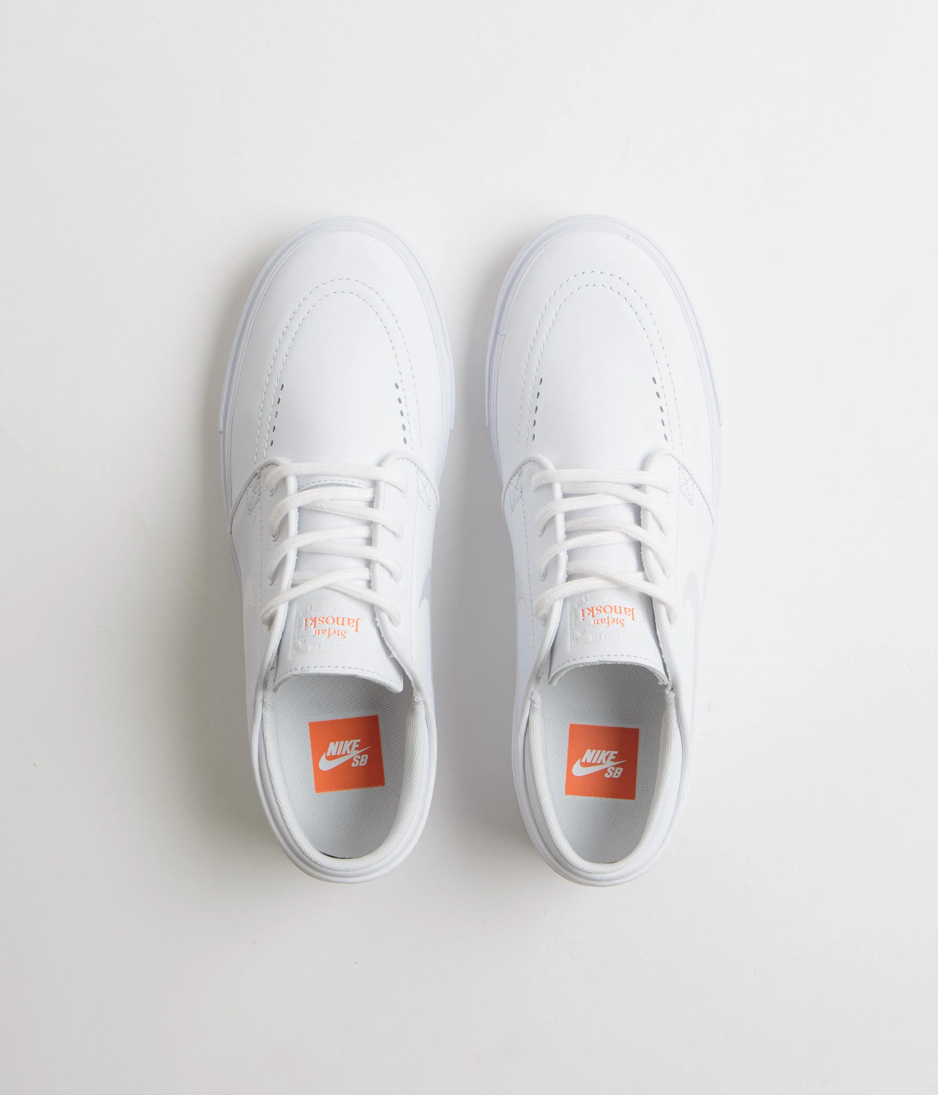 Nike SB Orange Label Janoski OG  Shoes - White / White - White - White